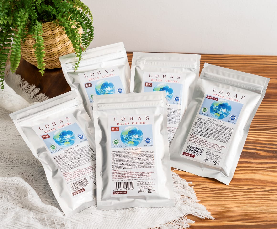 ロハスベルカラー（ヘナ＋HC染料）